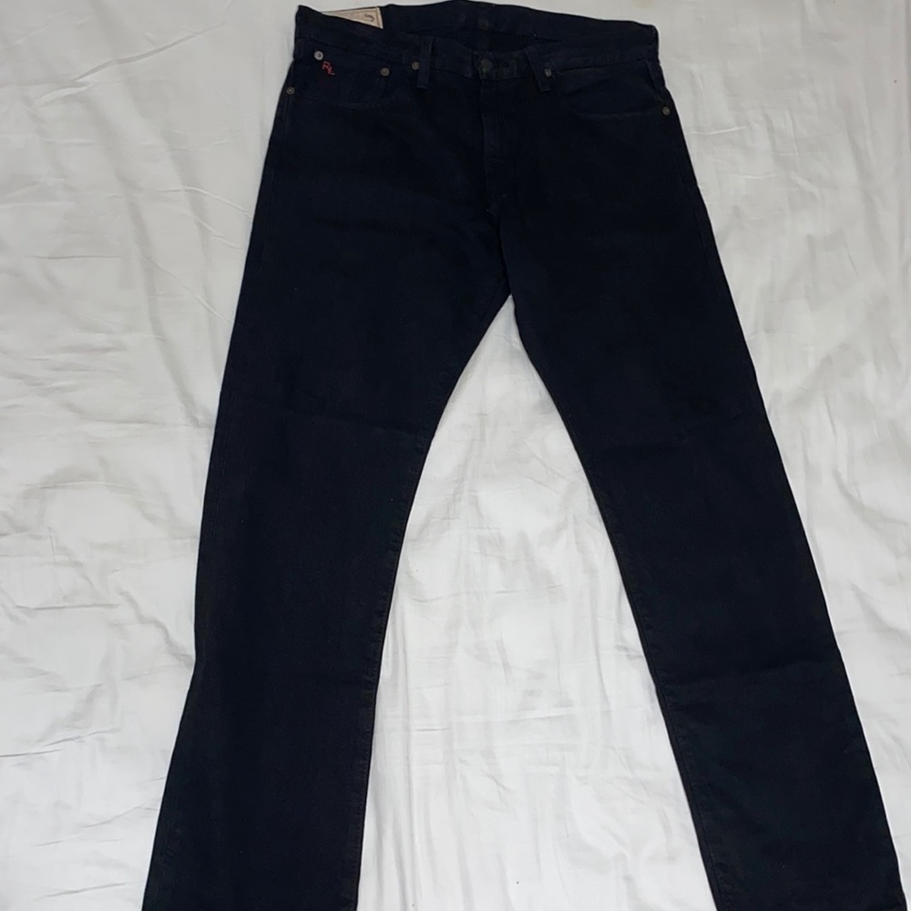 POLO Ralph Lauren HAMPTON STRAIGHT black jeans new without tags